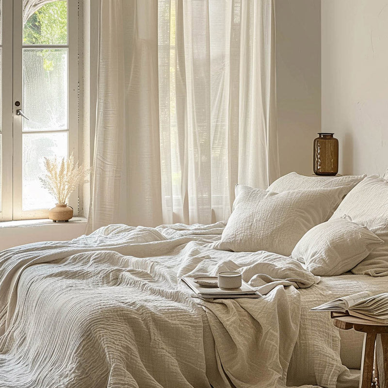 Natural Linen Flat Sheet