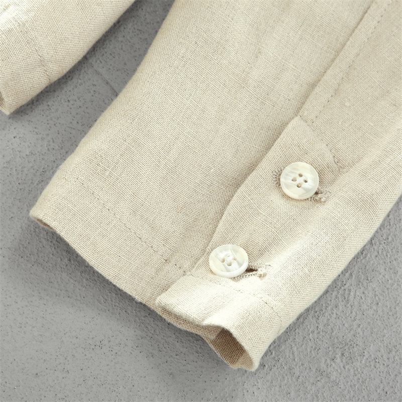 Casual Pure Linen Suit Jacket